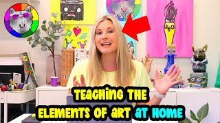 The Ultimate Guide to Teaching the Elements of Art to Kids at Home