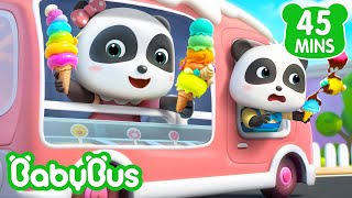 Olha o Carrinho de Sorvete, Kiki e Miumiu! | Família Bebê Panda | Músicas Infantis 🐼 por BabyBus