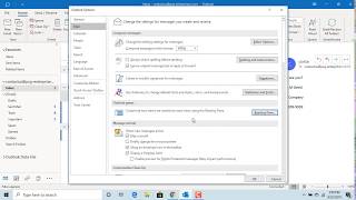How to change Options for Marking an email as Read in Outlook - Office 365