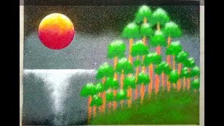 Navratri Poster Rangoli