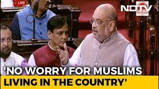 "Muslims Needn't Worry": Amit Shah In Parliament On Citizenship Bill