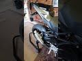 2017 BMW S1000RR Sport with new Arrow end can fitted.