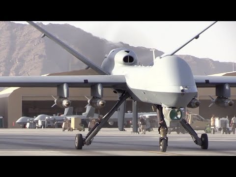 MQ-9 REAPER Armed With GBU-38 JDAM 500-lb GPS-guided Bombs - YouTube