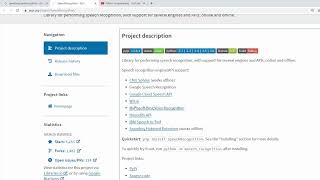 Python Speech Recognition voice to text in python command to computer hindi