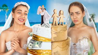 Rich Bride vs Broke Bride / Funny and Awkward Moments