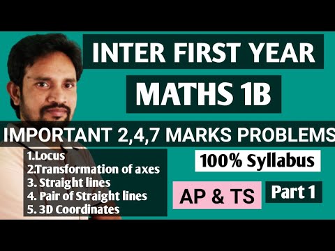 100% SYLLABUS MATHS 1B / MATHS 1B IMPORTANT 2,4 AND 7 MATKS IMPORTANT ...