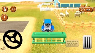 Grand Farming Simulator - Put Seed in The Feild Using Seeding Machine - Android Gameplay 2020
