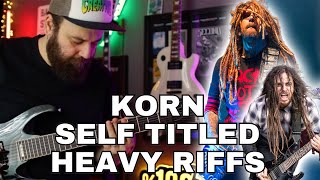 KORN SELF TITLED ALBUM HEAVY RIFFS COLLECTION