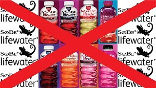 Don't Drink Sobe Life Water Before Watching This Video. Sobe Life Water Ingredient Breakdown.