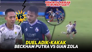 EPIC COMEBACK! Duel Beckham vs Zola Berlangsung Sengit❗ Erwin Cedera Serius⚡Momen Arema vs Persib🔥