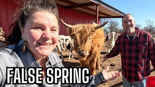 False Spring in Oklahoma! Prepping for BIG Farm Projects Before Real Spring Arrives