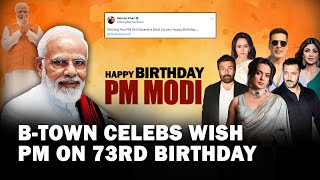 PM Narendra Modi turns 73: Bollywood biggies extend birthday wishes