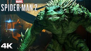 Spider-Man 2 - LIZARD Boss Fight 4K 60FPS Ultra HD