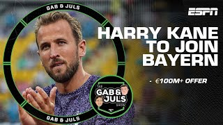 ‘It’s ALWAYS been down to him!’ Bayern’s €100m+ offer for Harry Kane accepted by Tottenham | ESPN FC