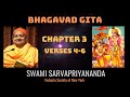 28. Bhagavad Gita l Chapter 3 Verses 4-6 l Swami Sarvapriyananda