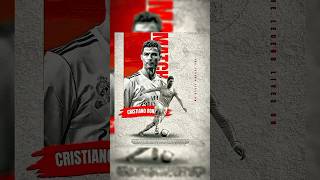 Cristiano Ronaldo Poster Design in Canva | Viral Football #Shorts