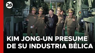 COREA DEL NORTE | Kim Jong-un elogió la capacidad técnica global de su industria bélica