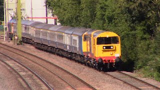 'The Cooling Tower Choppers' Railtour at Sileby & Melton Mowbray 17/8/24