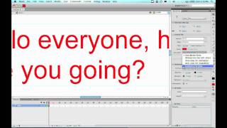 Flash CS4 | Text Tool