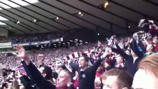 Hearts v hibs 5-1 Scottish cup final 2012