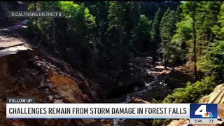 Mudslide damage poses new challenges for San Bernardino County community