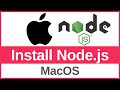 How To Install Node.js on Mac / MacOS