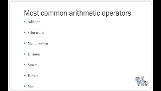 Python Programming Series | Video 3 | Arithmetic Operators