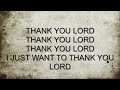 Thank you Lord Instrumental