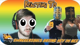 Reacting to DATING HEYIMBEE IN VRCHAT By swaggersouls