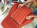 Foamed Channels/Use of 'Velcro' - Auto Upholstery