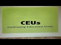 Massage Therapy Study Guide 6: Continuing Education Units (CEUs),  Self Assessment Tools (SAT)