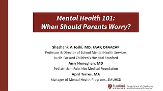 Mental Health 101: When Should Parents Worry?