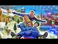 SNOW PARK IN THE DESERT | INCREDIBLE 90MPH SNOW RIDE!! 🥶❄️