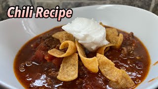 Easy Crockpot Chili/ Chili Recipe/Twisted Mikes
