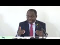 Intervention du Ministre de finance sur le coronavirus aux Comores