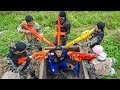 LTT Game Nerf War : Winter Warriors SEAL X Nerf Guns Fight Criminal Group Rocket Immortal Police 2