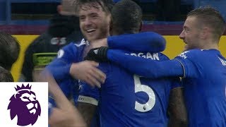 Leicester's Wes Morgan scores last-minute winner against Burnley | Premier League | NBC Sports
