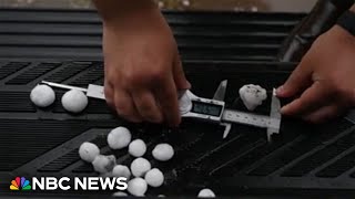 Climate change projected to make hail larger, more costly as government slashes research funding