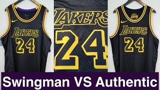 swingman vs authentic jersey nike