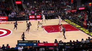 Lonzo Ball Hot from 3 in his first Pelicans Game