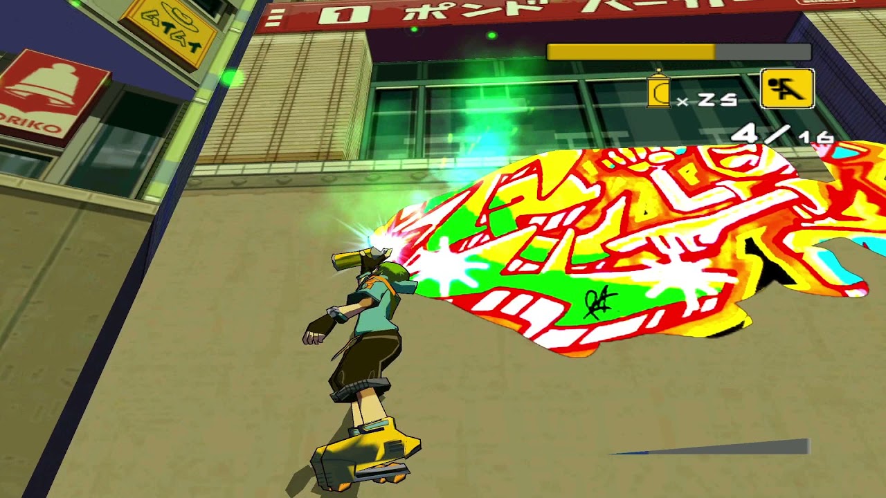 Jet Set Radio Future Dogenzaka Hill Story - YouTube