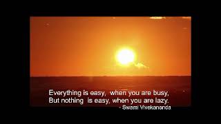 Best Vivekananda Wisdom Quotes & MusicMeditation songs with best sunrise video