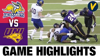 #5 South Dakota State vs #3 Northern Iowa Highlights | 2021 Spring FCS College Football Highlights
