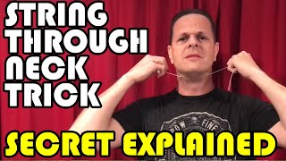 Lifesaver Through Neck Trick (explained)