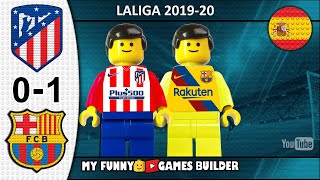 Atletico Madrid vs Barcelona 0-1 • LaLiga 2019/20 • Resumen 01/12 All Goal Highlights Lego Football