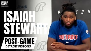 Isaiah Stewart Addresses LeBron James Incident: "I Didn't Feel Like It Was an Accident" | PISTONS