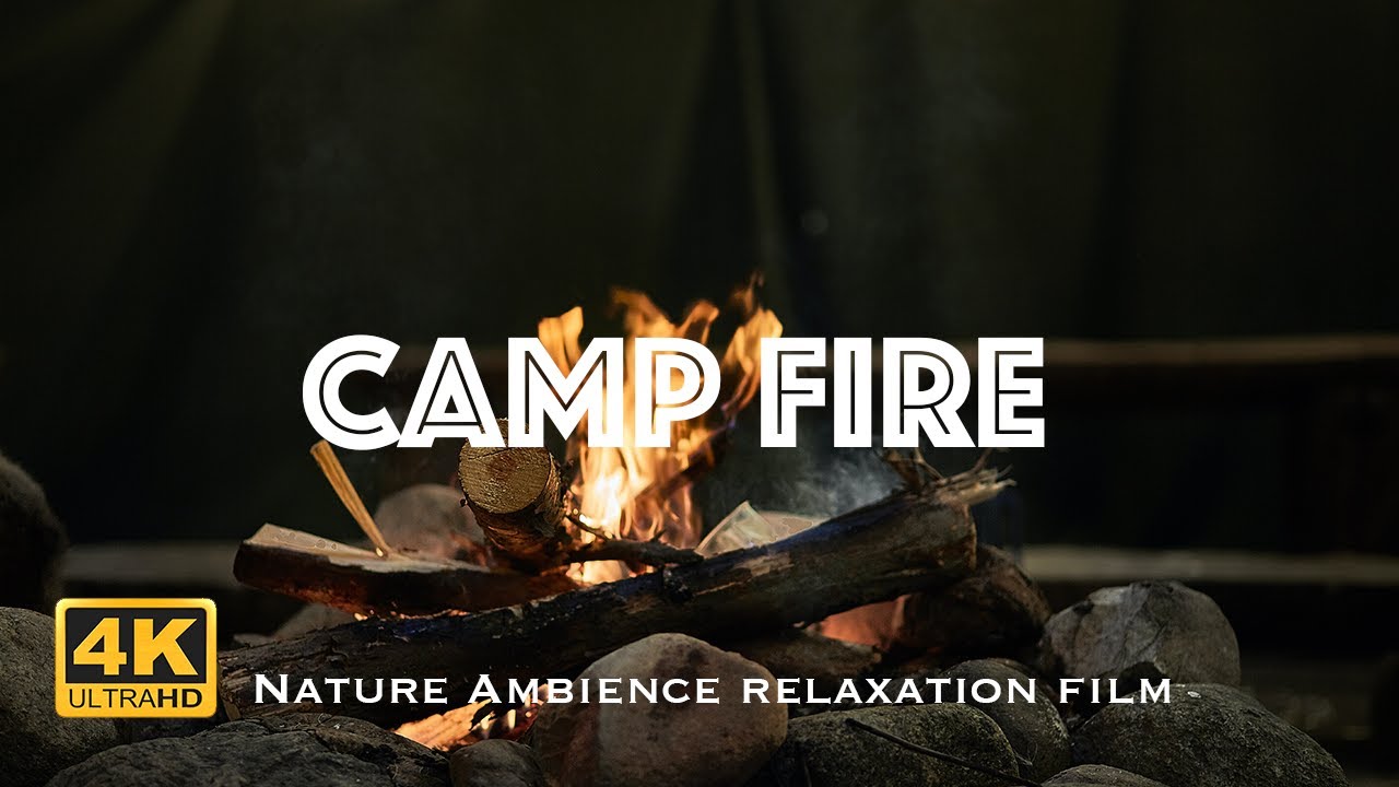 Relaxing Campfire Music For Sleep || Nature Ambience || Meditation ...