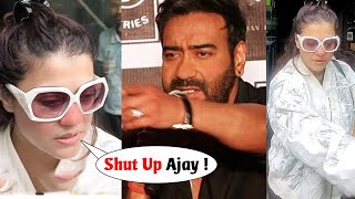 Kajol's ugly fight with Ajay Devgan's in public after their divorce 😱