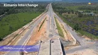 Kemajuan terkini Lebuhraya Pan Borneo Sabah Pakej Kerja 4