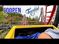 Loopen Roller Coaster On Ride Front Seat 4K POV TusenFryd Norway 2023 08 09